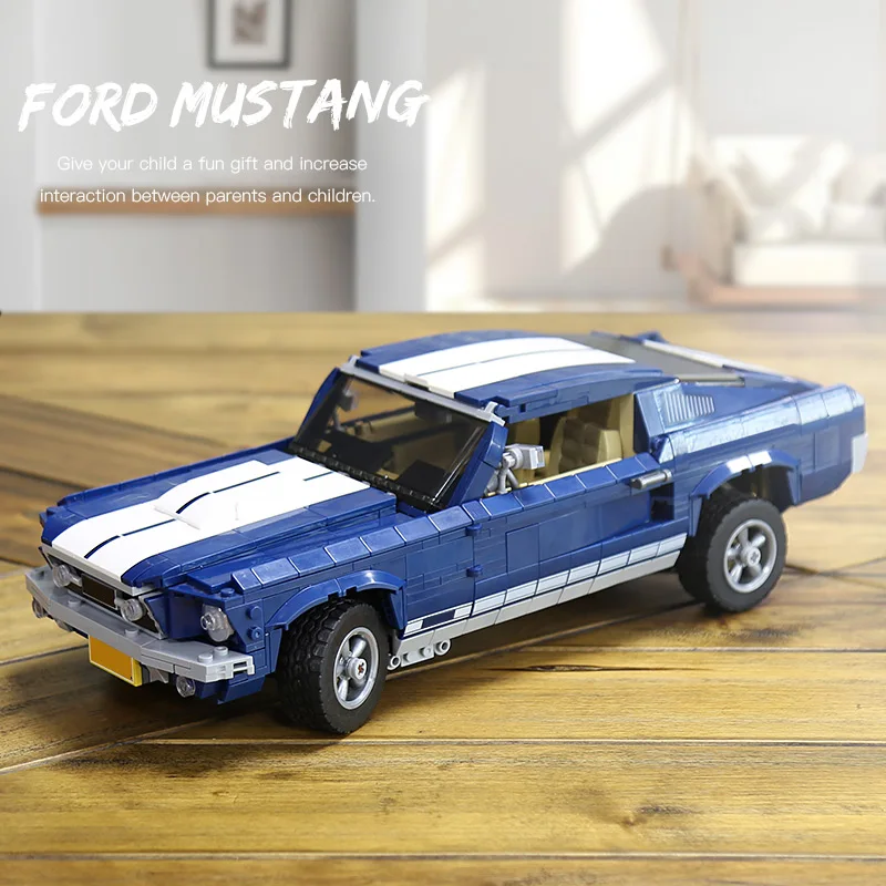 Forded Mustanged Creator Expert технологические строительные блоки игрушки Кирпичи