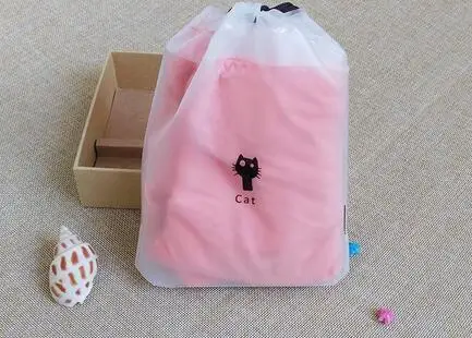 30 шт EVA scrub30 скраб пакет пластиковая сумка для Одежды Drawstring упаковка мешок нижнее