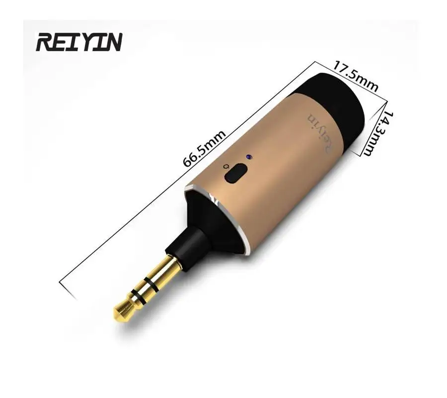 Беспроводной адаптер Reiyin аудио 3 5 мм Bluetooth 4 1 для ipod классический MP3 ТВ