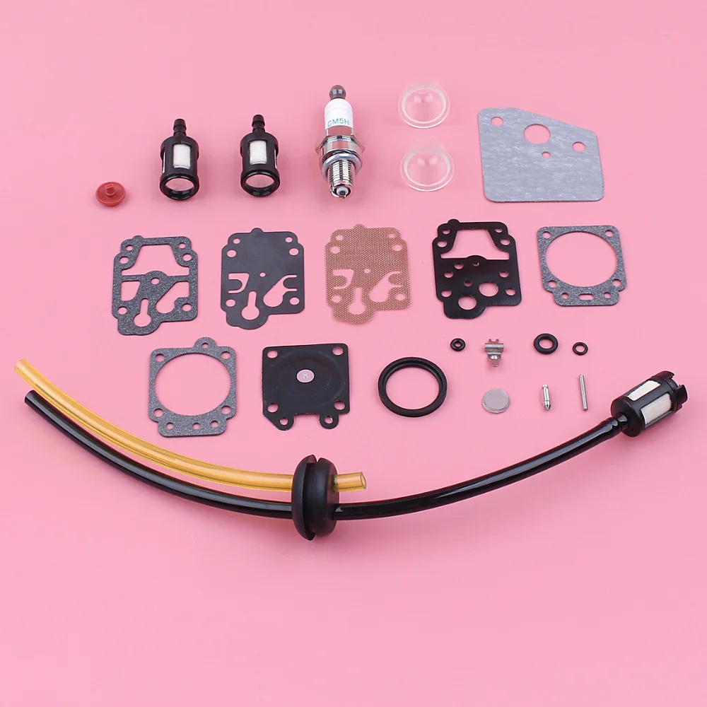 Ремонтный комплект карбюратора Carb для Honda GX35 HHT35S GX 35 газонокосилка шланг