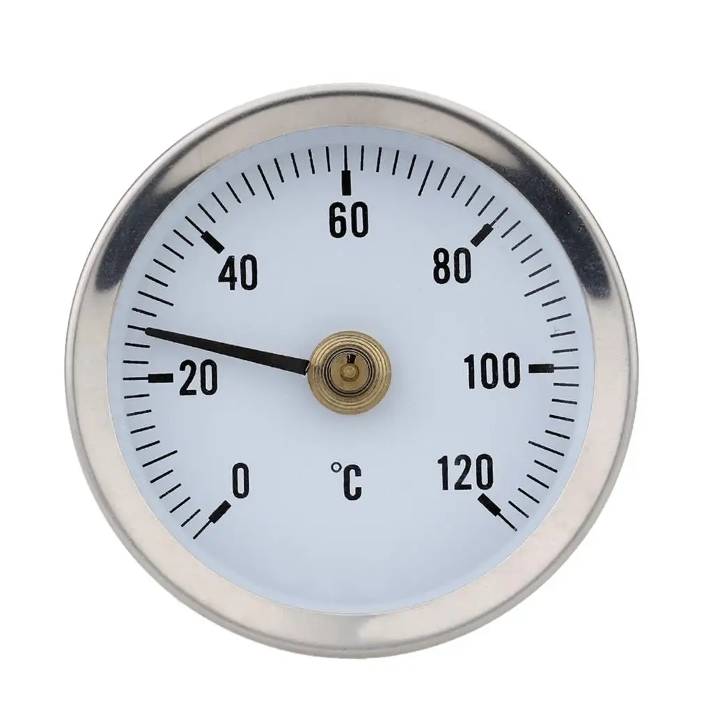 Achier inoxydable Cadran métallique Bi tuyau de surface thermométre|Термометры и градусники| |