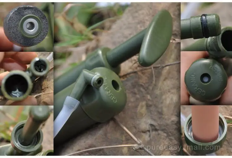 Портативный уличный фильтр для воды очиститель выживания кемпинга и пешего