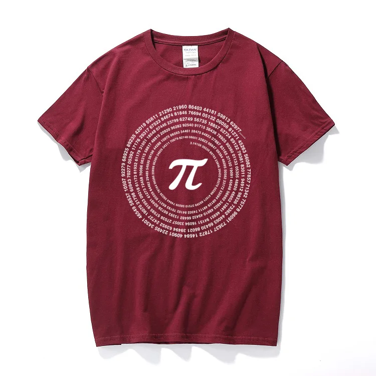 

Novelty Pi Math TShirts Men Cotton Loose Short Sleeve Tee shirts Geek Style T shirt Nerd Casual Man T-shirts summer top camiseta