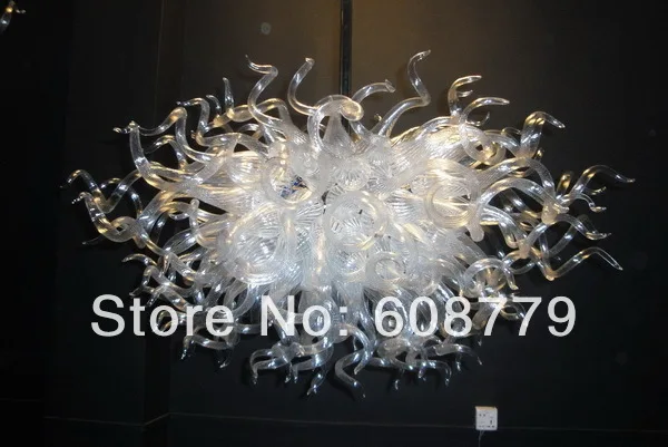 

Free Shipping Modern Acrylic Blown Glass Murano Chandelier
