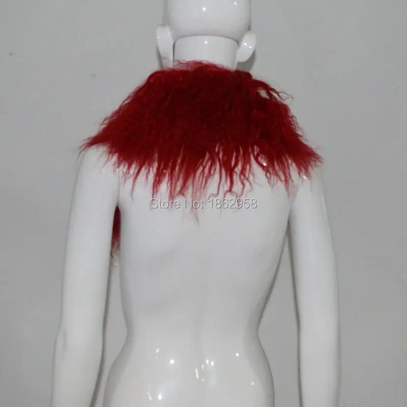 Шарф женский меховой 70 см х 8 различные цвета