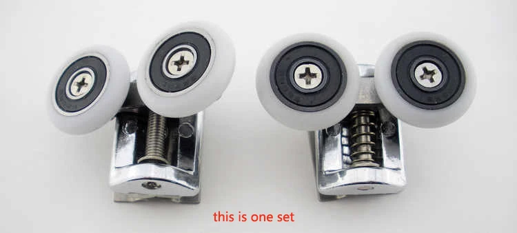 Круглый ролик для душевой кабины тихие деревянные окна раздвижные двери шкив