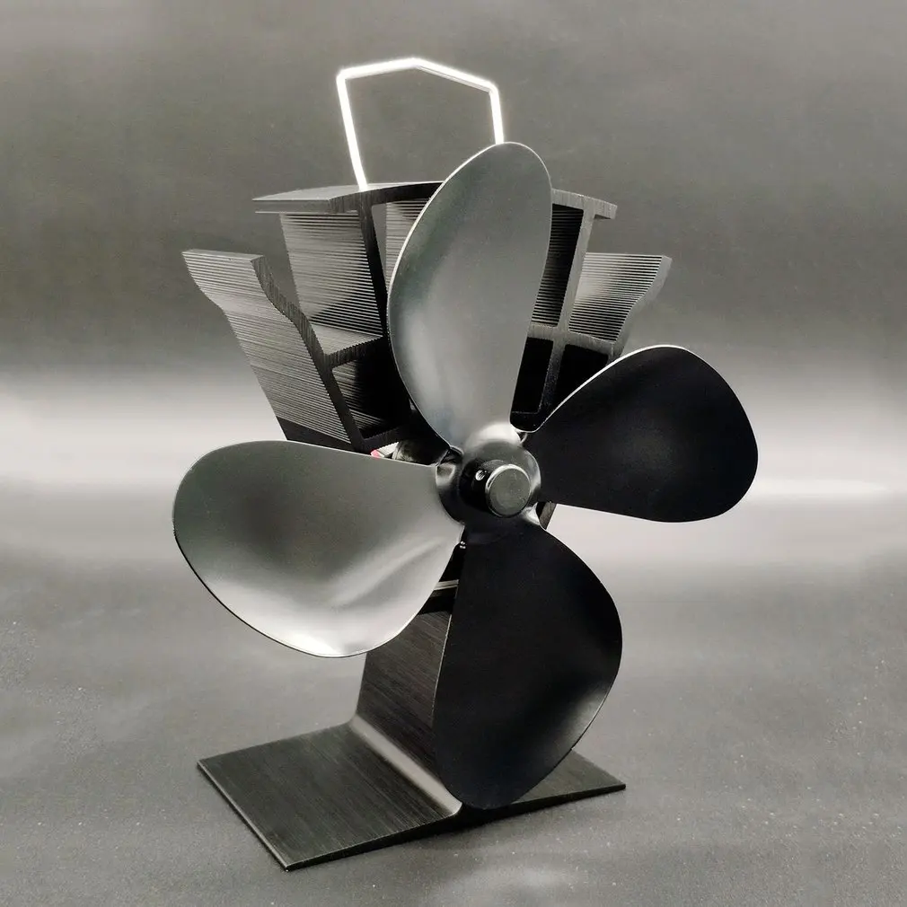 Лидер продаж камин алюминия Вентилятор 4 лопасти вентиляторов с высокой