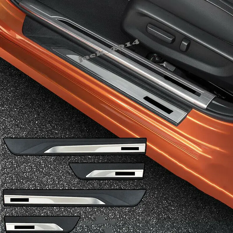 Подходит для Honda Civic Sedan 2016 2017 2018 2019 пластина из нержавеющей стали входной