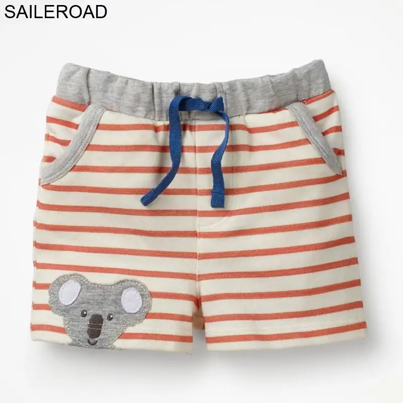 6050 same picture SAILEROAD/шорты с вышивкой динозавра для мальчиков, одежда для мальчиков 7 лет, детские шорты хлопок, 21 стиль, летние детские штаны для отдыха - Цвет: 6050 same picture