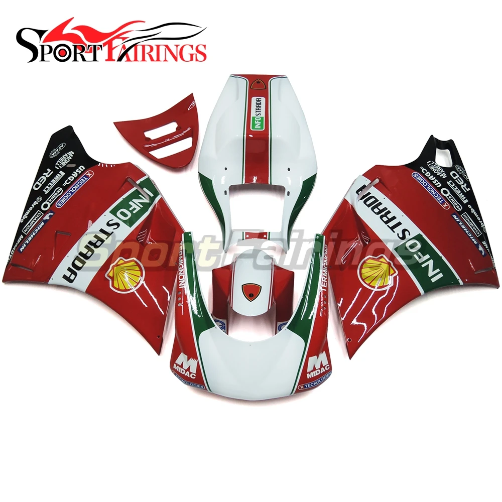 

Красный зеленый мотоцикл Обтекатели для DUCATI 996 748 916 998 Monoposto год 96 98 99 00 01 02 пластик ABS Инжекционный обтекатель комплект новый
