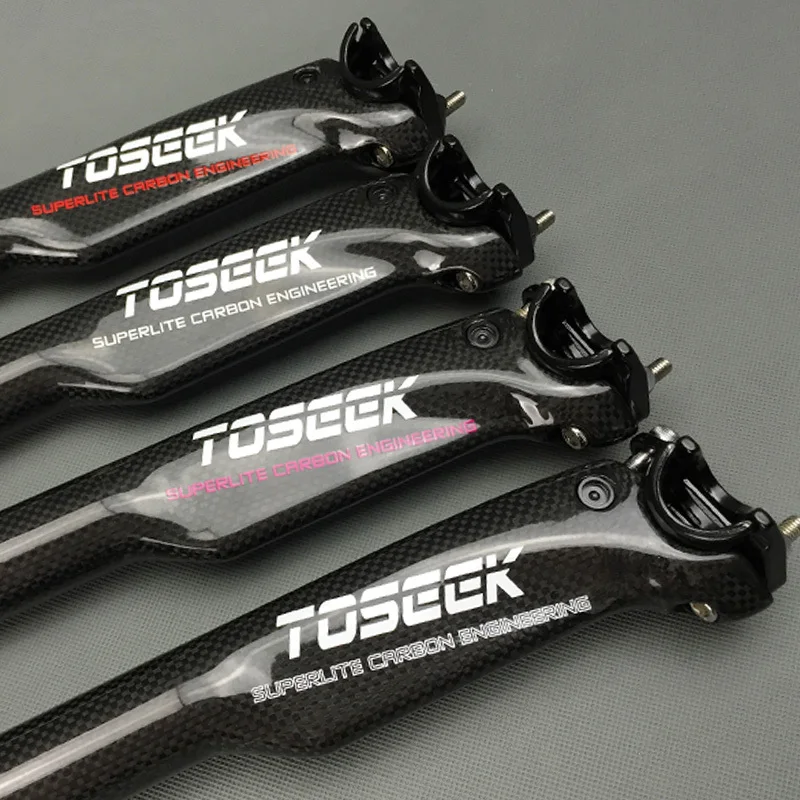 TOSEEK карбоновый Подседельный штырь для велосипеда MTB дорожный велосипед