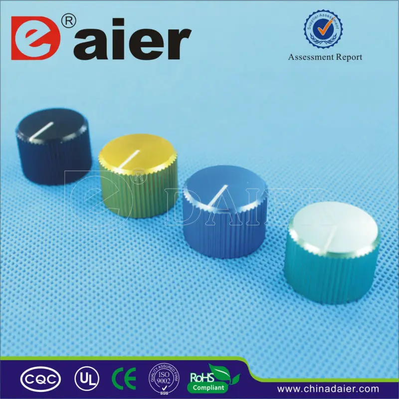 

A-2014 6.0mm Aluminum Knob Guitar Knob