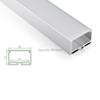 100 x 2m setslot u shape aluminum profile for led stripes 65mm wide square type aluminium led housings for suspending lamps