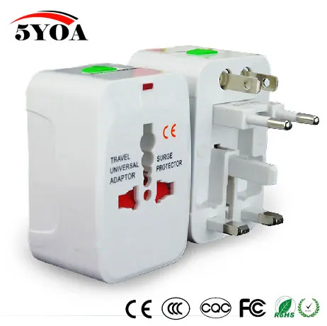 Универсальный адаптер для зарядного устройства со штепсельной вилкой дорожный