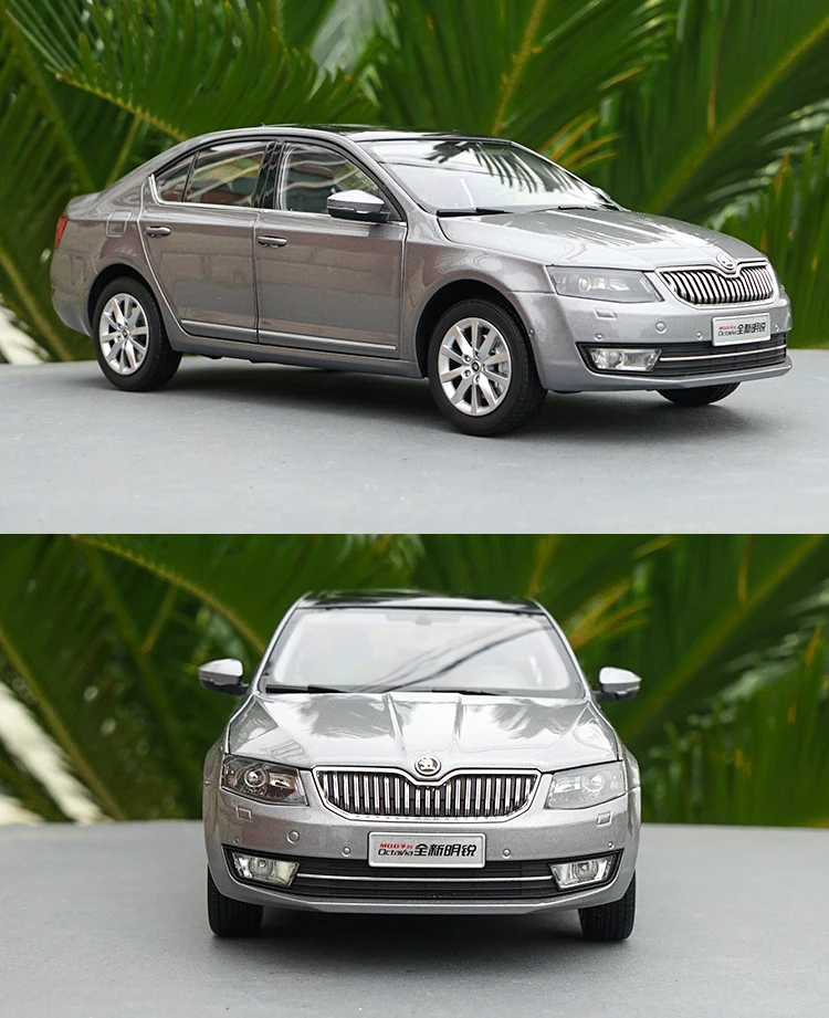 1/18 все новые SKODA OCTAVIA литая под давлением Металлическая Модель автомобиля игрушки для мальчика Подарочная Коллекция с новой коробкой