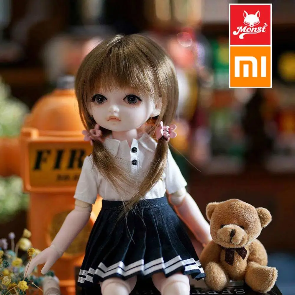 Оригинальный XIAOMI MIJIA моделирование BJD кукла серии 3 милый стиль Xiaomi запускает ту