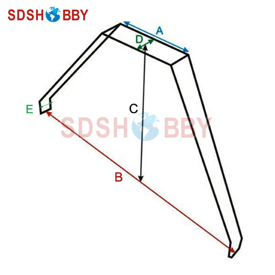 Посадочная Шестерня из углеродного волокна для электрических самолетов EXTRA260 30