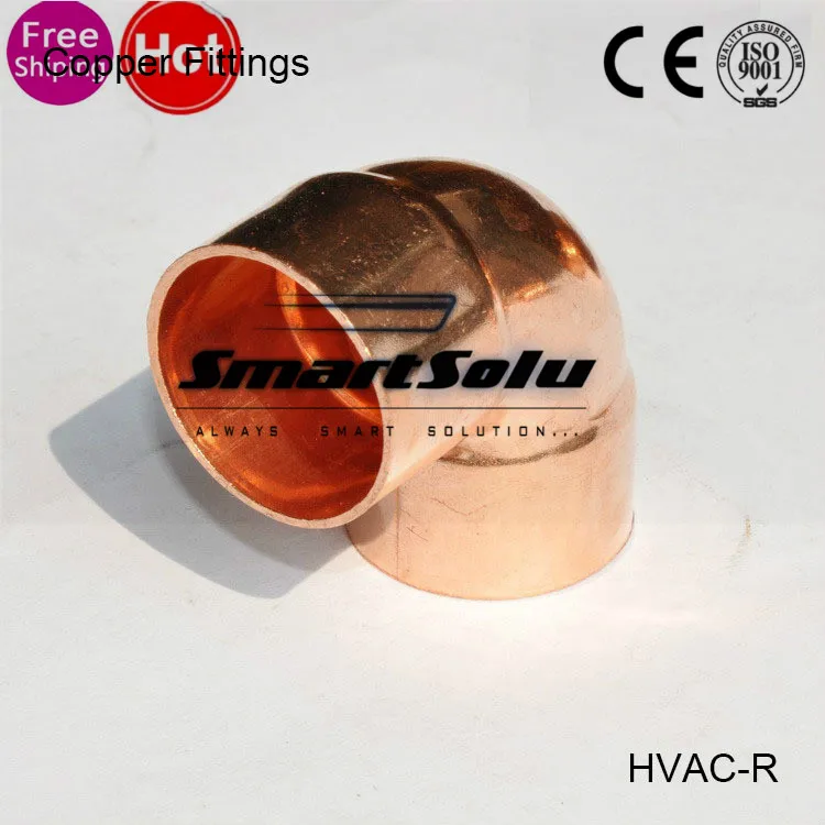 Прямая поставка с фабрики HVAC-R соединитель адаптера 50 мм 90 градусов Локти медные