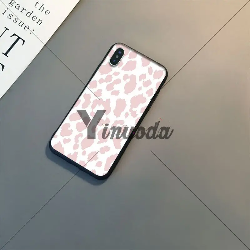 Yinuoda Мода Красочные леопардовым принтом DIY роскошный высококачественный защитный чехол для iPhone6S, 6 plus, 7, 7 plus, 8, 8 Plus, X Xs Макс 5 5S XR