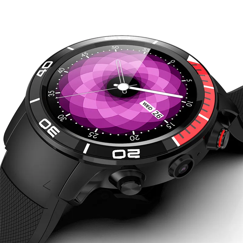 Мужские Смарт часы 4G GPS MTK6739 четырехъядерный процессор 1 28 ГГц Ip68