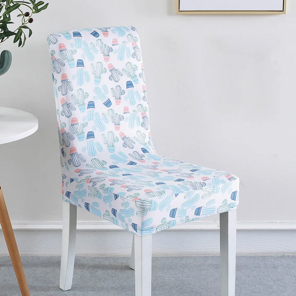 Чехлы для стульев Meijuner эластичные чехлы с современным принтом модель Y351 | Дом и