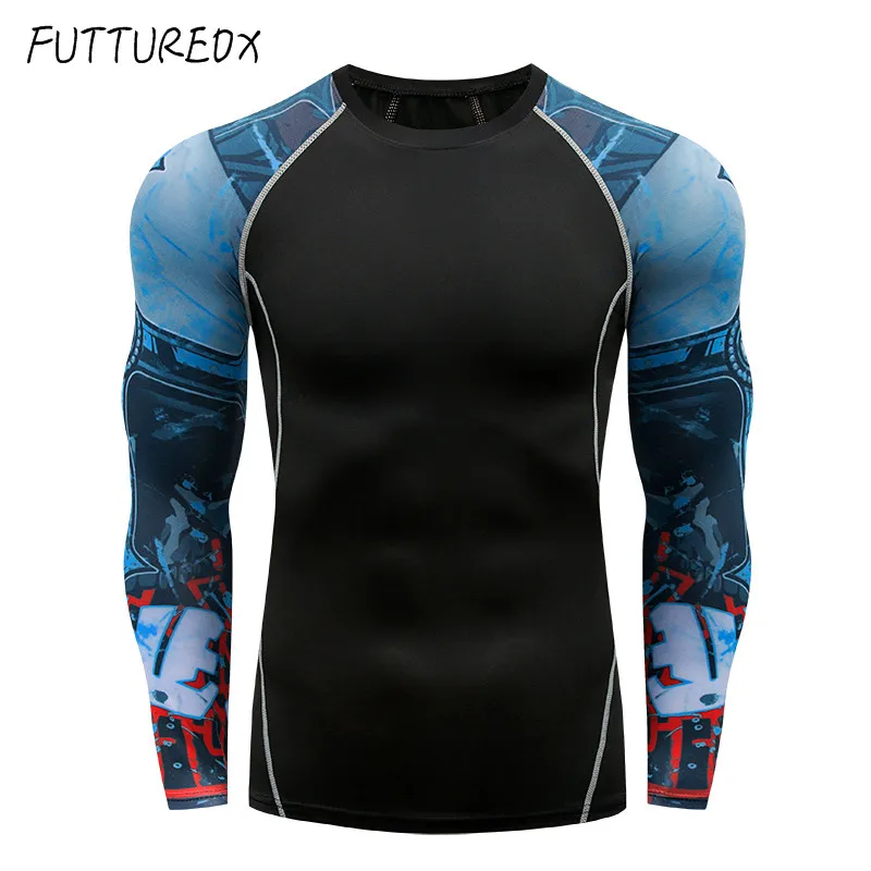 Зимний костюм для солдат ММА rashguard мужские компрессионные штаны леггинсы фитнеса