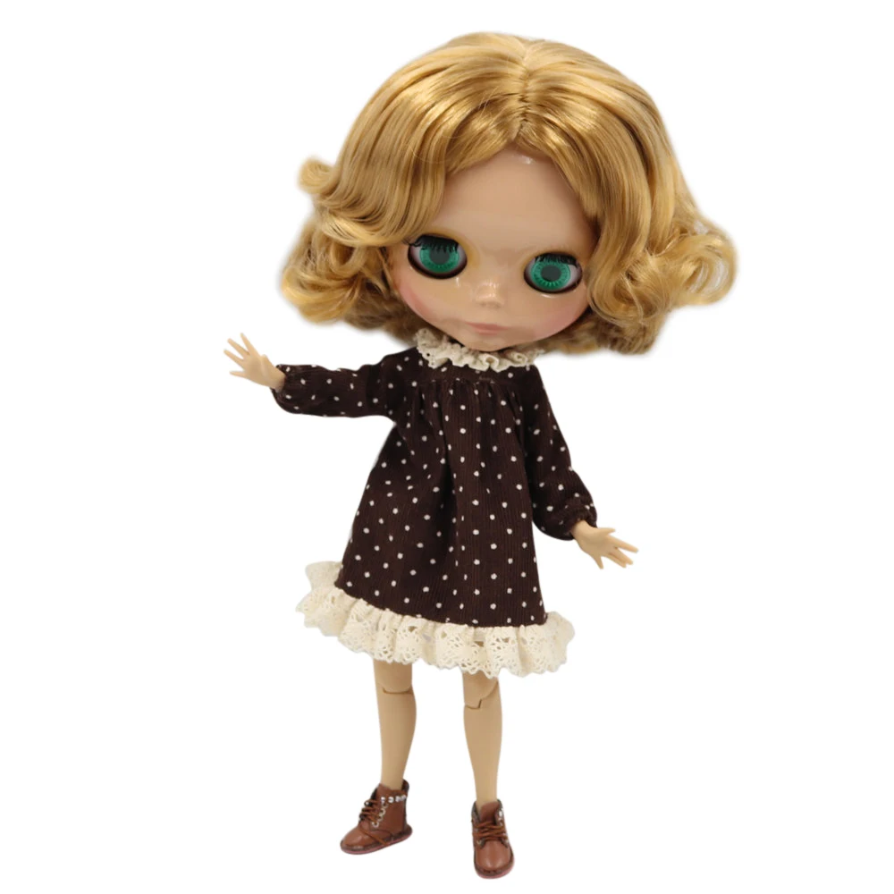 Ледяной DBS Blyth кукольные 1/6 bjd загорелая кожа телесного цвета шарнирное тело темно