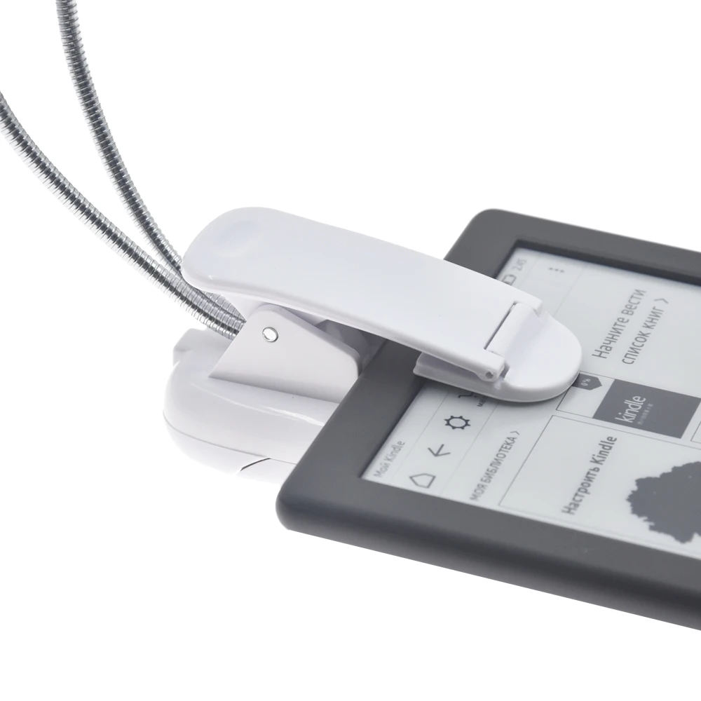 1 шт. USB настольные лампы книги Гибкий Clip On Яркий Лампы для чтения электронных книг