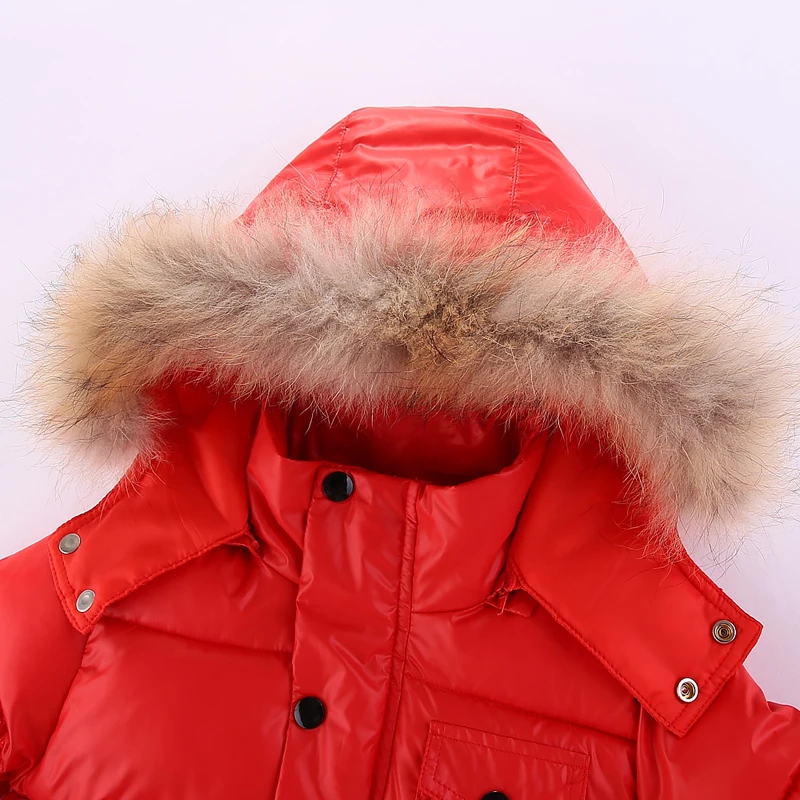 Children's Clothing Winter Boys Suit Ski Jacket -30 Degrees Russian Kids Sports Down Cotton Coats Pants Warm Clothes Thicker | Детская