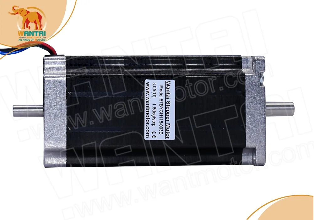 Высокопроизводительный шаговый двигатель Nema 23 wantai 425oz-in 57BYGH115-003B подходящий