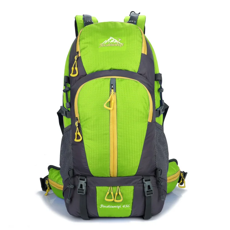 Nylon 45L Men Backpacks Waterproof Camping Hiking Sports Bags Women Travel Casual Large Capacity Rucksack For Climbing sac a dos | Спорт и