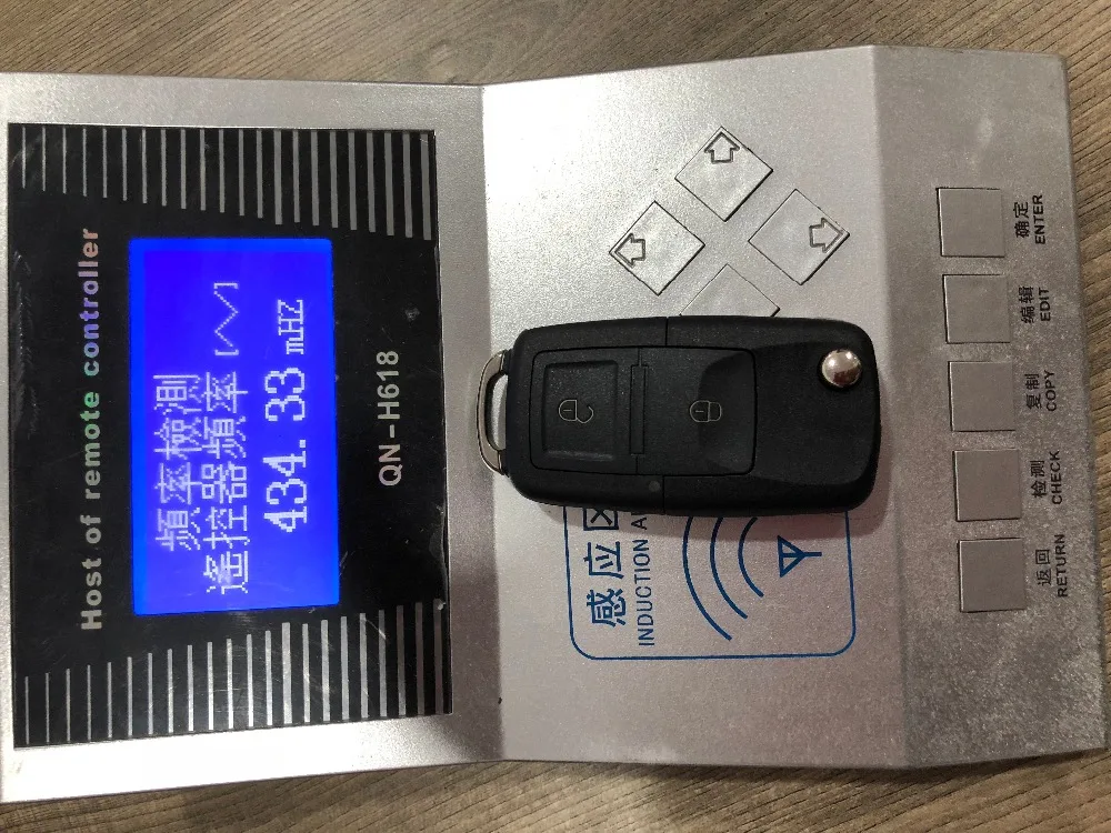 2 кнопки дистанционного ключа автомобиля Флип складной 1JO 959 753 AG 434Mhz ID48 транспондерный чип для Volkswagen Golf 4 5 Passat b5/6 polo Touran