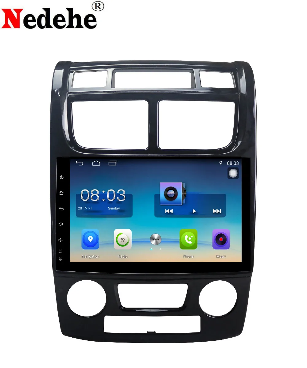 Nedehe 9 дюймов Android 8 0 автомобильный dvd плеер для KIA Sportage gps навигатор автомобильное