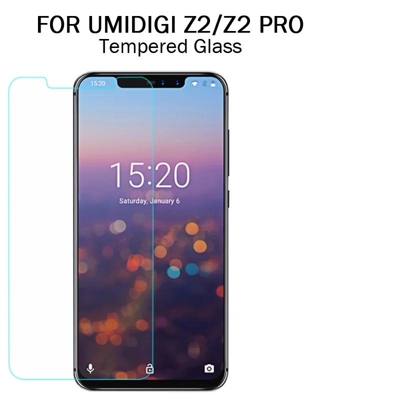 Закаленное стекло для UMIDIGI Z2 PRO 100% хорошего качества премиум 9 H Защитная пленка