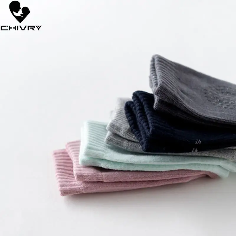 5 пар/лот детские Нескользящие наколенники хлопковый для новорожденных ползания