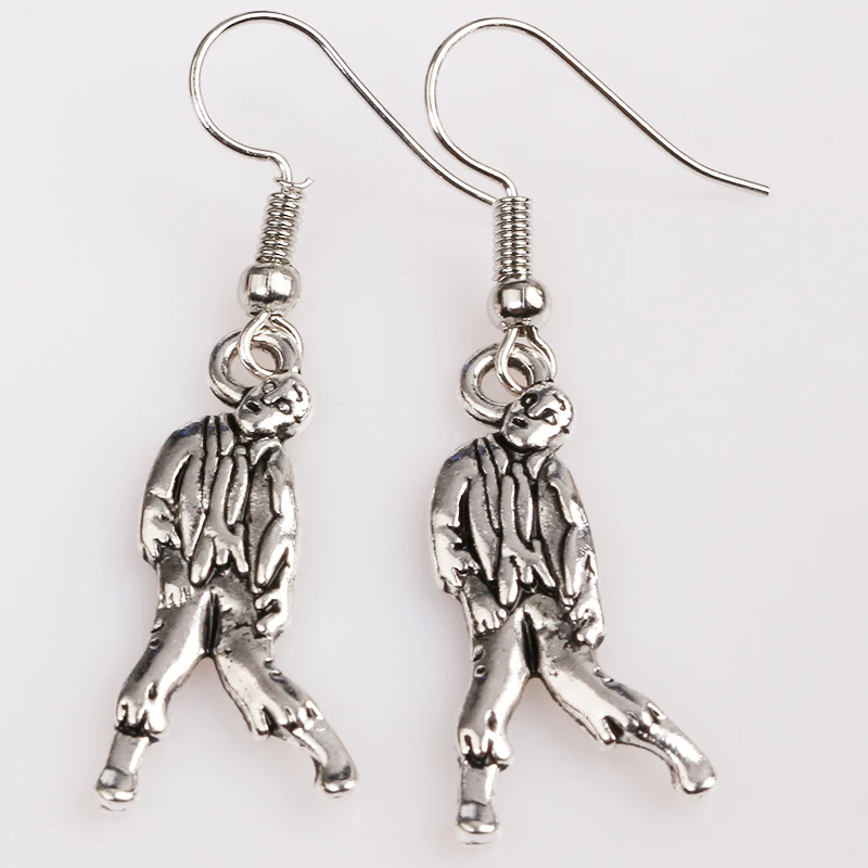 Террор фильм The Walking Dead Зомби Серьги|zombie earrings|earrings earringmovie earrings |