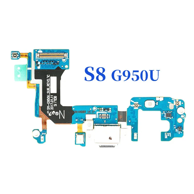Для Samsung Galaxy S8 G950F G950U G950 USB зарядное устройство штекер гибкий кабель док разъем