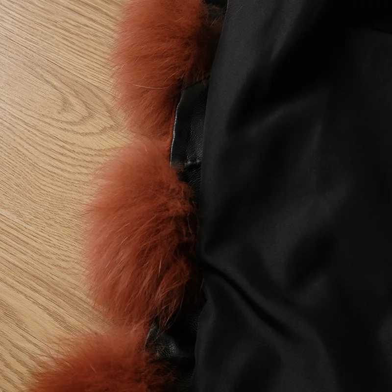 JKP new Natural Real Fox fur vest Natural fur coat for female coat long vest fur coats coat fox  vest enlarge