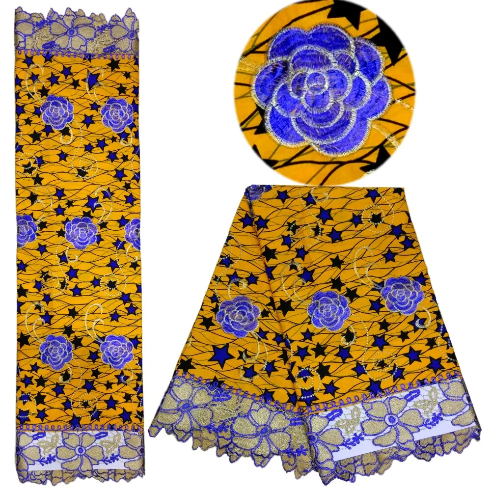 Новое поступление африканская кружевная ткань высококачественный каменный воск