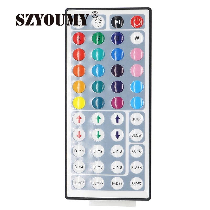 SZYOUMY Mini 44 клавиши RGB Led контроллер DC12V 6A с ИК пультом дистанционного управления