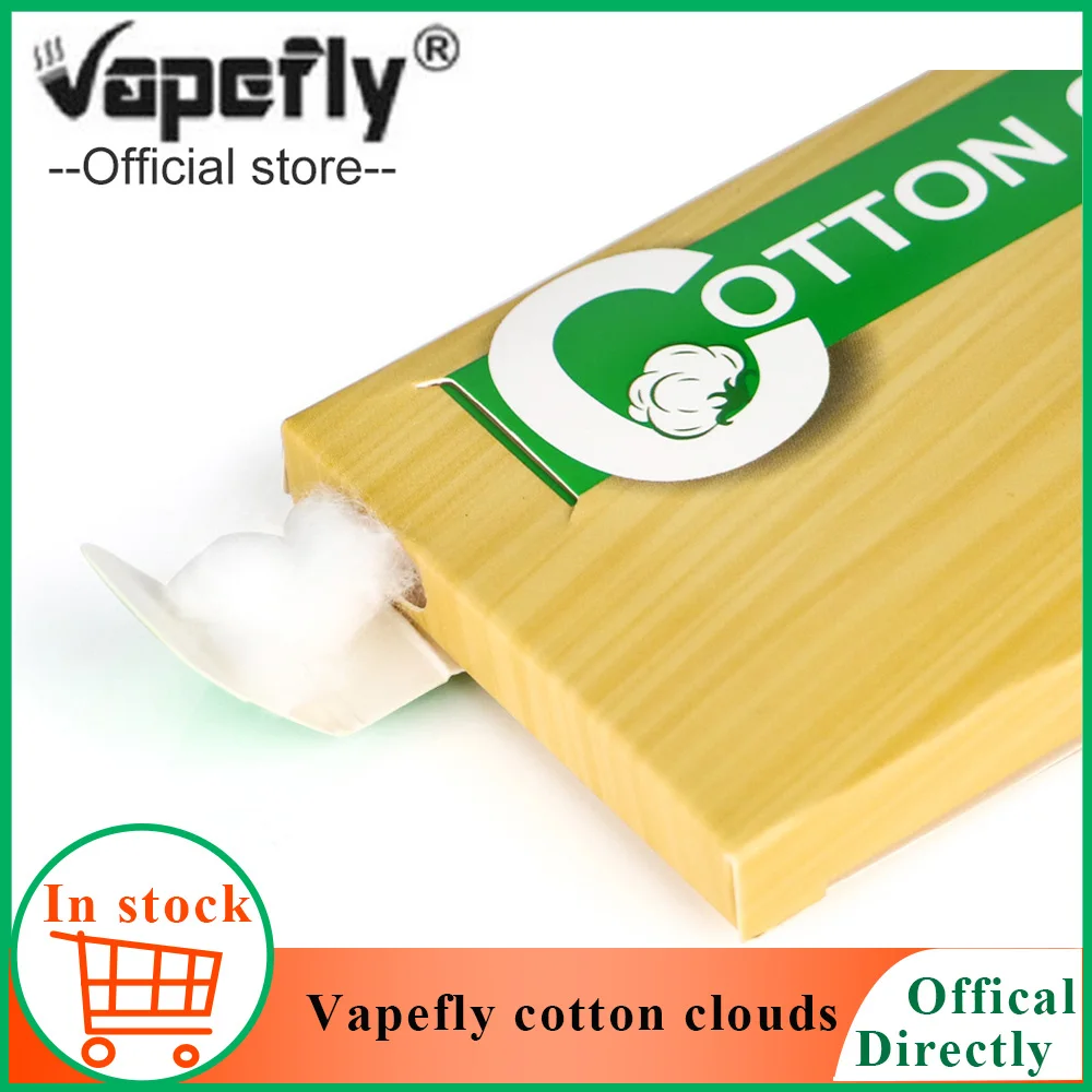 Аксессуары для вейпа Vapefly из 100% органического хлопка сделай сам электронной