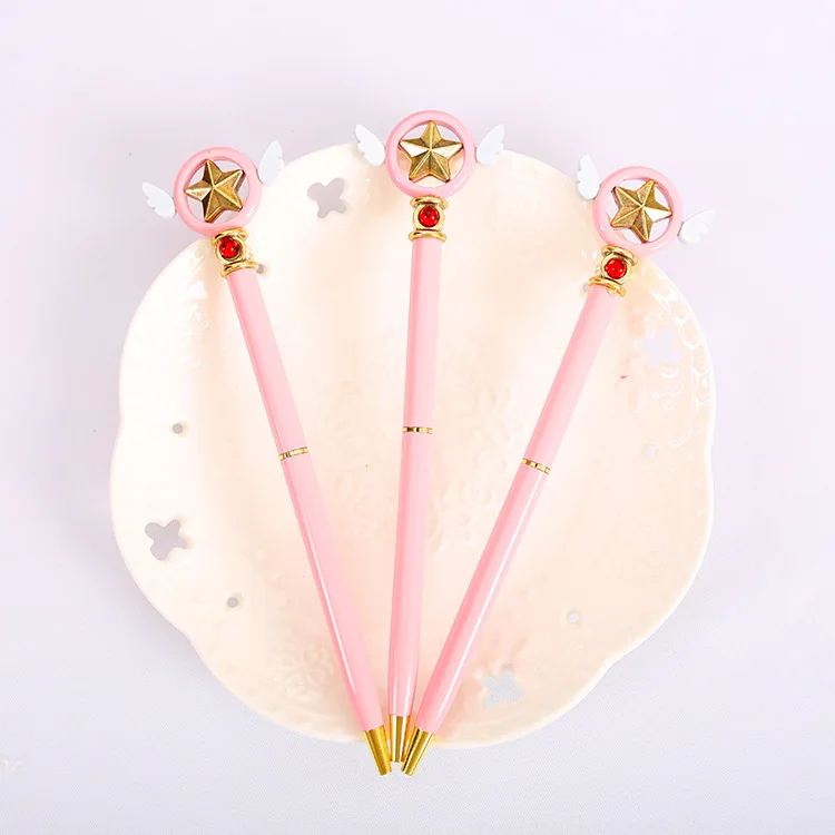 Косплэй Card Captor Sakura действие напечатанный рисунок Сакура волшебная палочка крыло