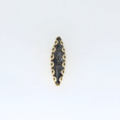 clear grey 4x15mm 20 шт./пакет лошадиный глаз Форма стекло с украшением в виде кристаллов на шнуровке коготь стразы с плоской задней стенкой, Золотая база sew On Stone для Diy/Костюмы аксессуары - Цвет: clear grey