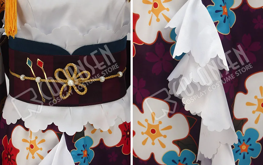 COSPLAYONSEN Love Live! Косплей-костюм Toujou Nozomi Taisho Romance Ver | Тематическая одежда и униформа
