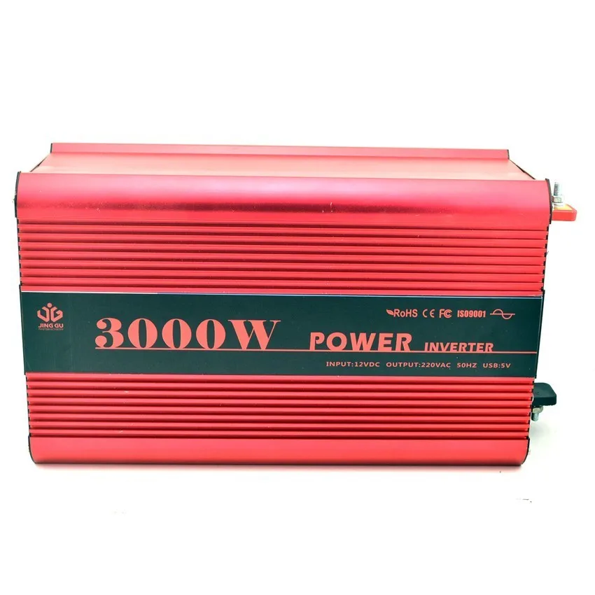 Mkele высокое качество dc 24V к ac 110v 3000 ватт мощность чистая синусоида инвертор|inverter