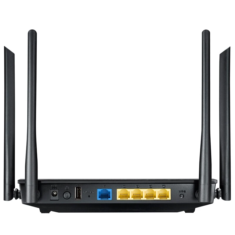 Оригинальный домашний роутер ASUS RT-AC1200GU AC1200M Smart WiFi 2 4 ГГц + 5 x 5dBi с высоким