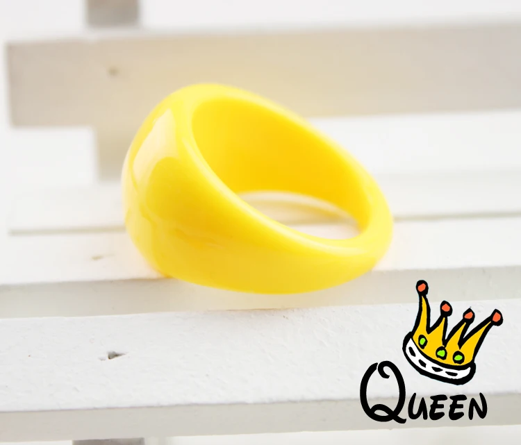 Wholesale lots 100Pcs candy-color Rings Adult Acrylic Lucite Resin 17-19mm | Украшения и аксессуары