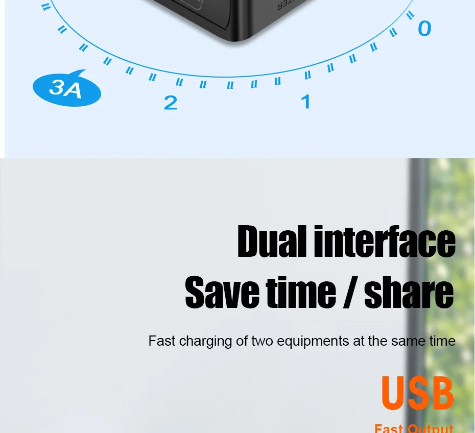 ZNP, универсальное зарядное устройство с двумя usb-портами, 5 В, 3,0 А, быстрая зарядка, настенное зарядное устройство, адаптер, штепсельная вилка европейского стандарта, быстрое зарядное устройство для мобильного телефона samsung, huawei