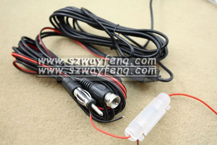 ANT29db 5V Feed 2 в 1 Автомобильный цифровой DVB T TV FM радио антенный усилитель