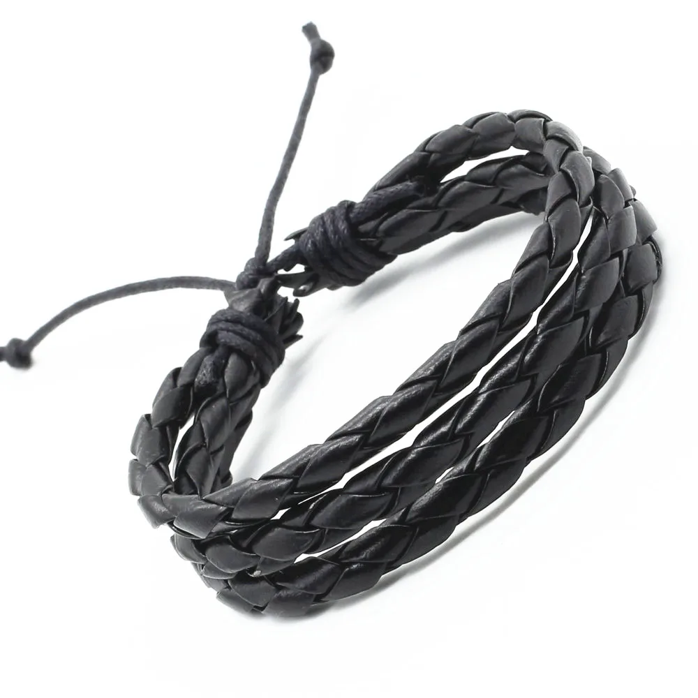 Новый модный трендовый винтажный браслет с пряжками ручной работы в стиле панк